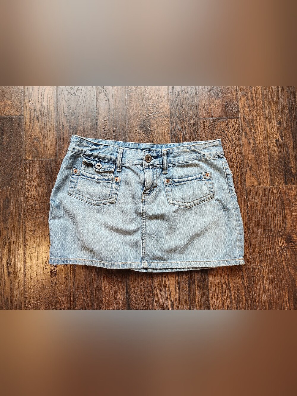 American Eagle Vintage Jean Mini Skirt Size 8